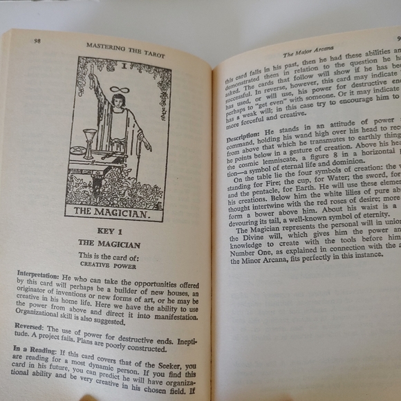 Mastering the Tarot Basic Lessons in an Ancient Mystic Art Eden Gray Book 70s - Picture 7 of 9